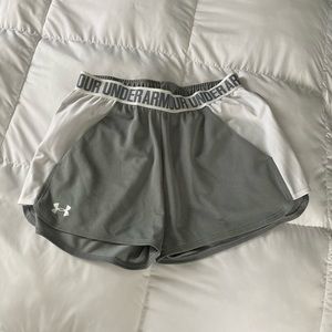 Under armour grey shorts
